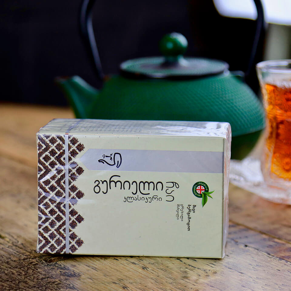 Грузинский черный чай с бергамотом 